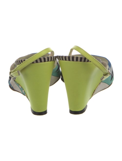 Emilio Pucci Printed Slingback Pumps