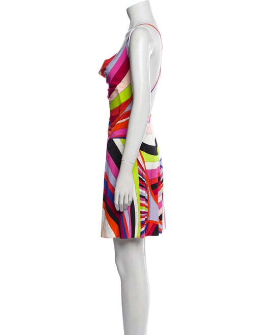 Emilio Pucci Striped Mini Dress