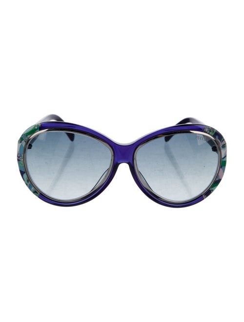 Emilio Pucci Oversize Gradient Sunglasses