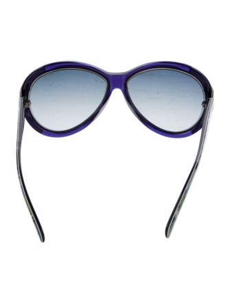 Emilio Pucci Oversize Gradient Sunglasses