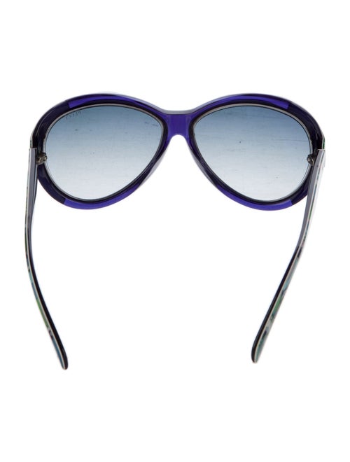 Emilio Pucci Oversize Gradient Sunglasses