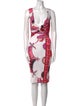 Emilio Pucci Printed Midi Length Dress