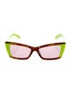 Emilio Pucci Square Tinted Sunglasses