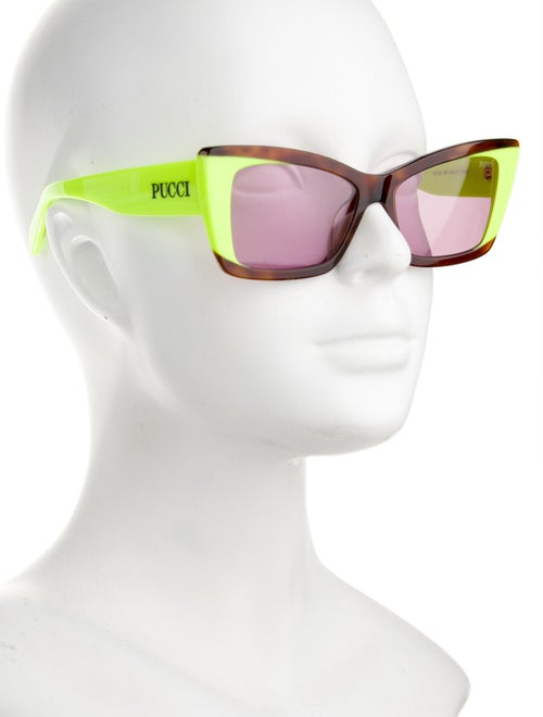 Emilio Pucci Square Tinted Sunglasses