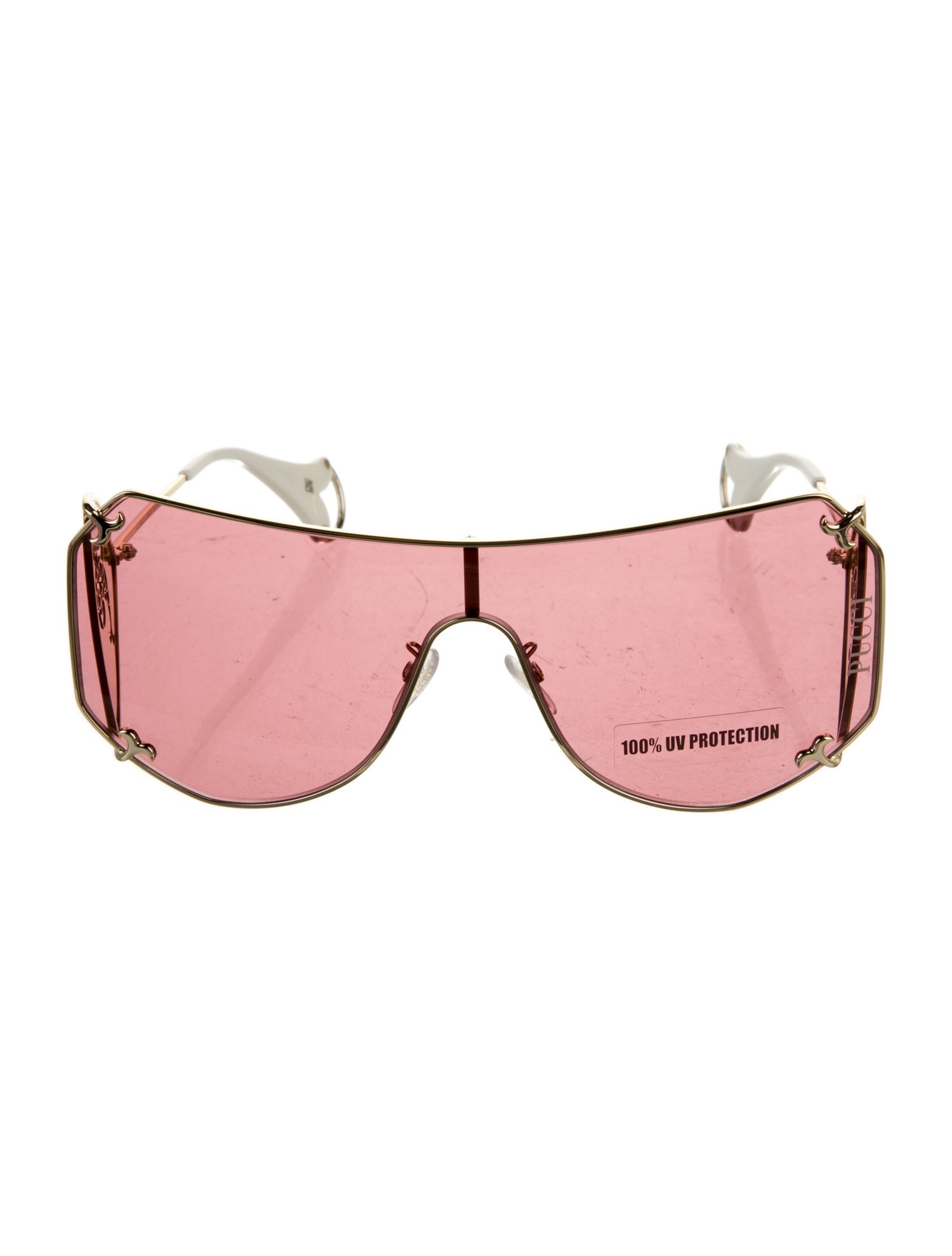 Emilio Pucci Shield Tinted Sunglasses