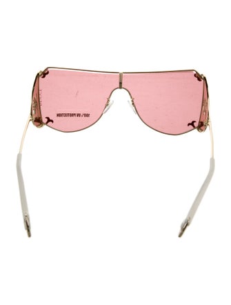Emilio Pucci Shield Tinted Sunglasses