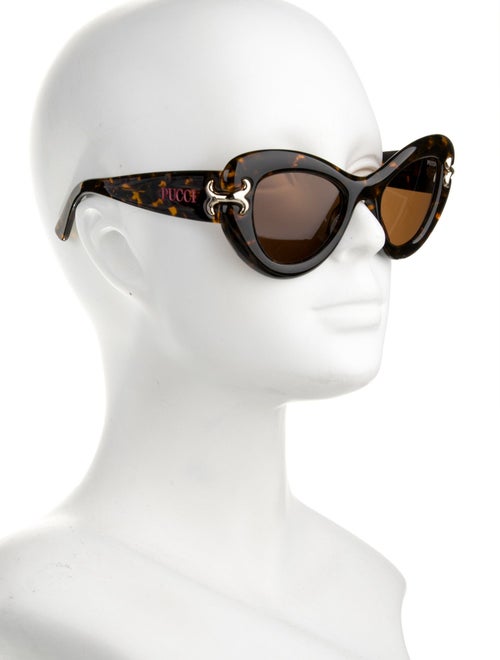 Emilio Pucci Cat-Eye Tinted Sunglasses
