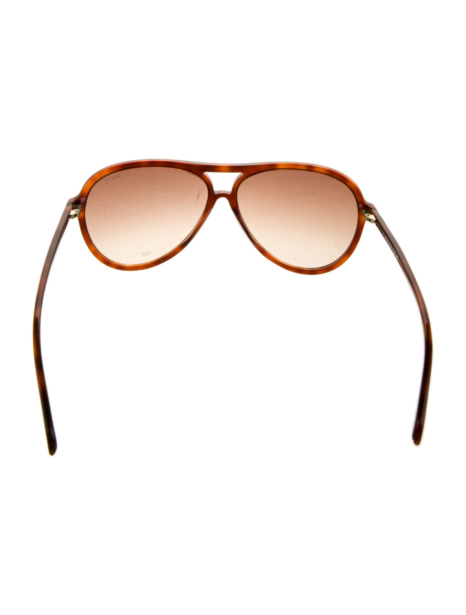 Emilio Pucci Aviator Gradient Sunglasses