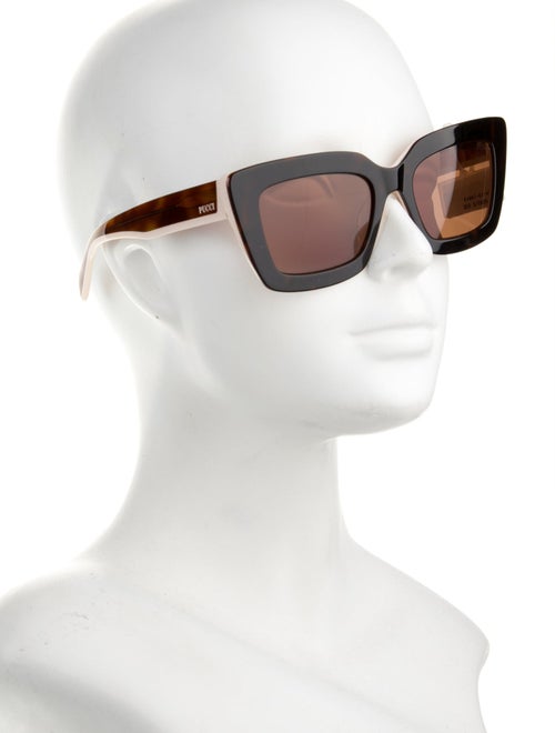 Emilio Pucci Cat-Eye Tinted Sunglasses