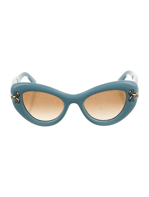 Emilio Pucci Cat-Eye Gradient Sunglasses