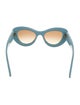 Emilio Pucci Cat-Eye Gradient Sunglasses