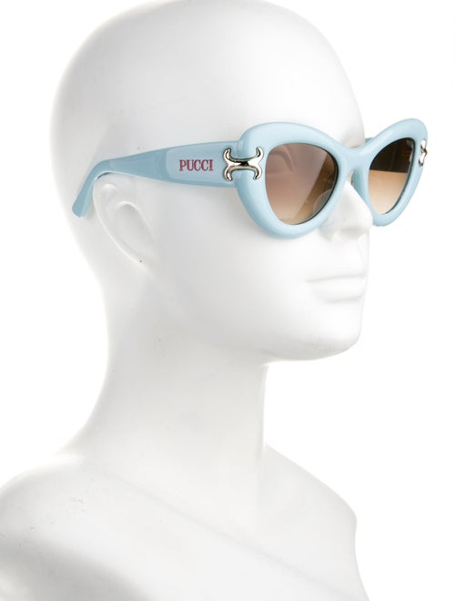 Emilio Pucci Cat-Eye Gradient Sunglasses