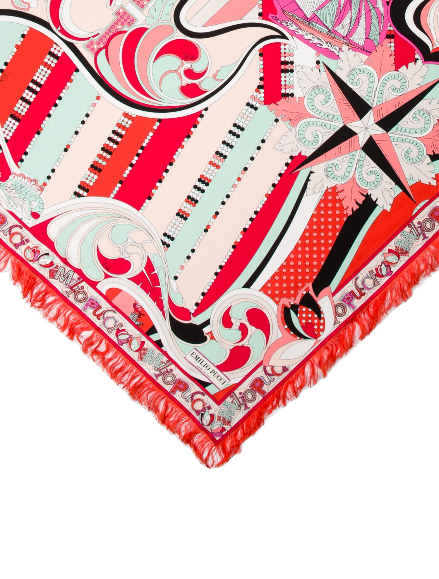 Emilio Pucci Silk Printed Scarf