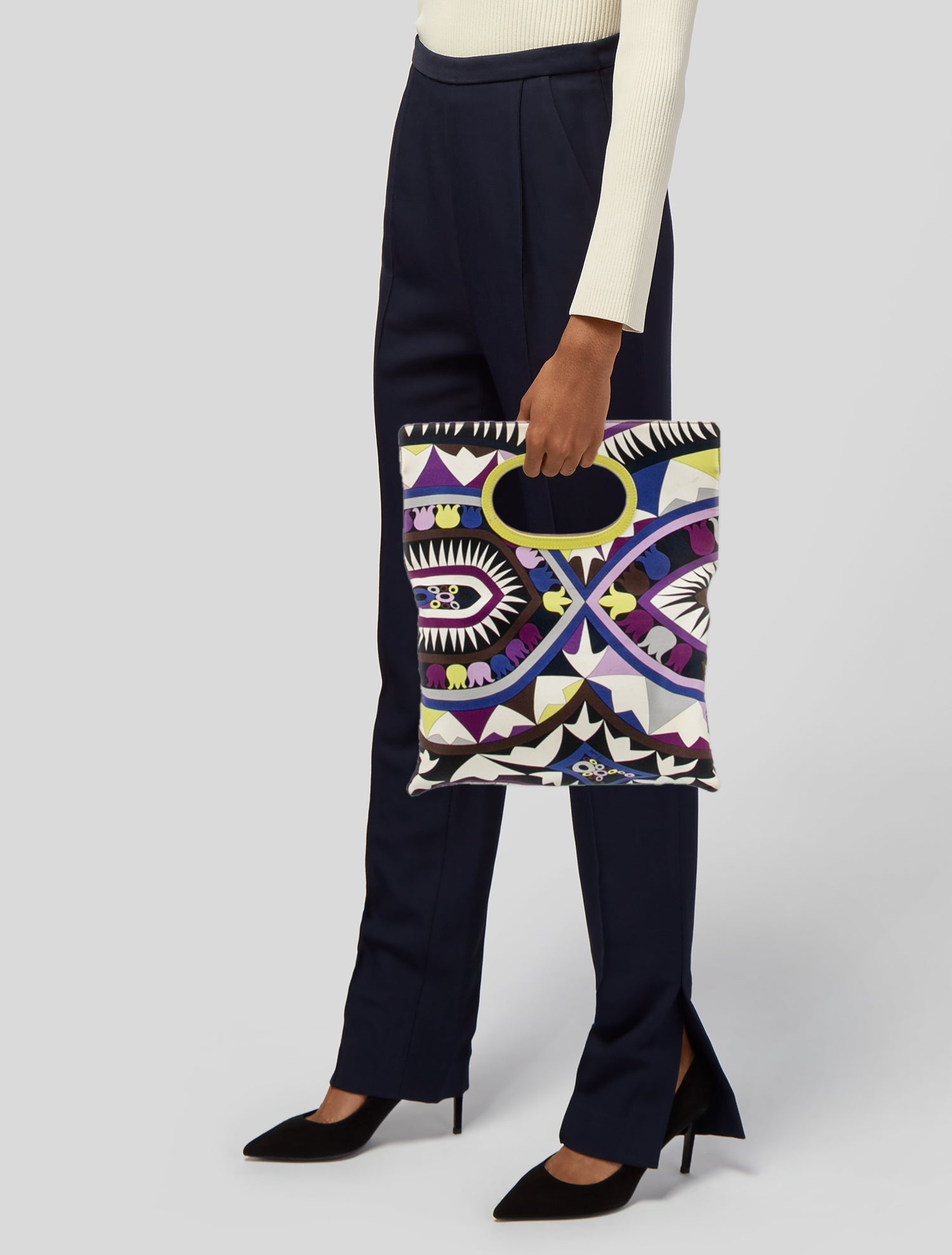 Emilio Pucci Top Handle Bag