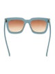 Emilio Pucci Wayfarer Gradient Sunglasses