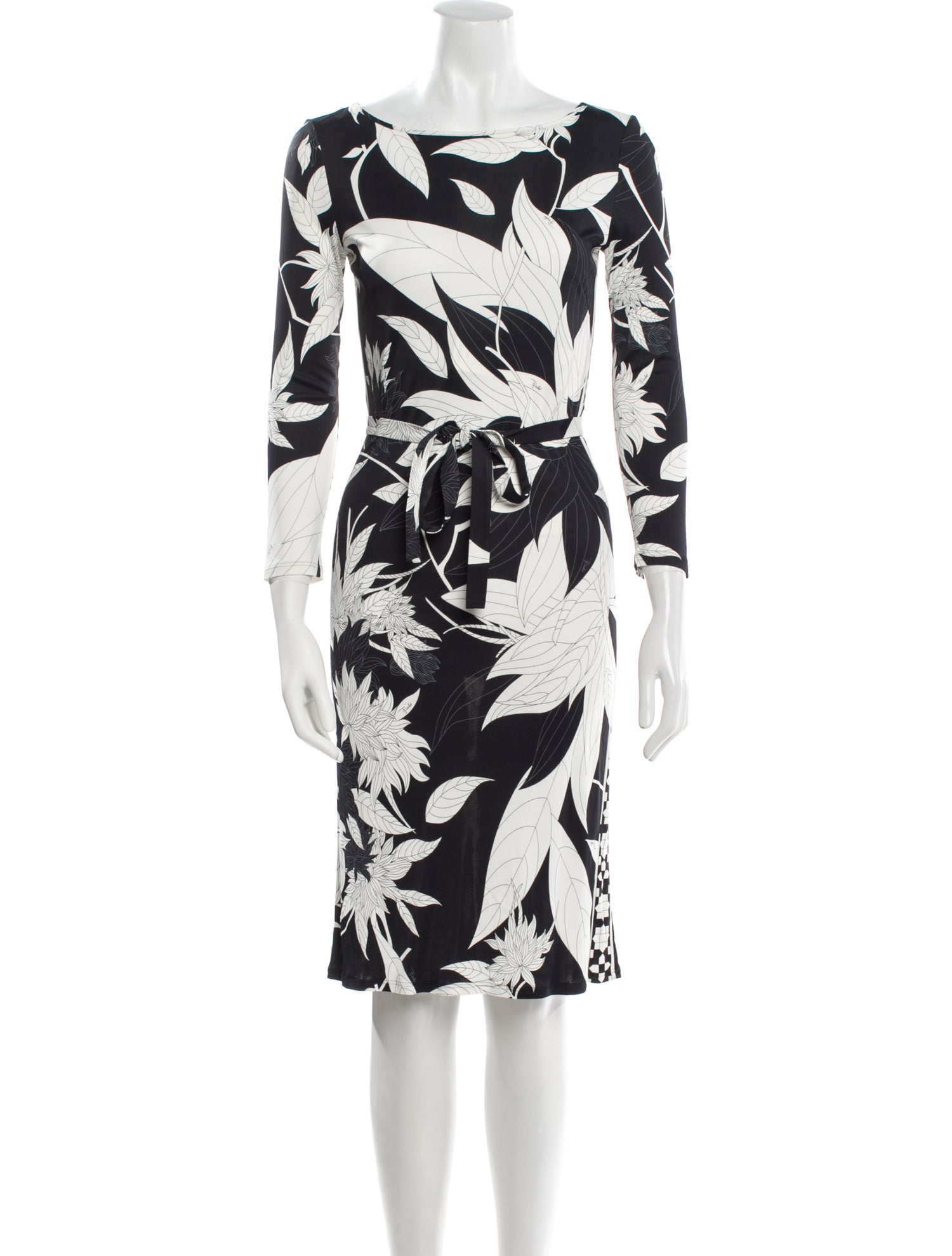 Emilio Pucci Printed Knee-Length Dress