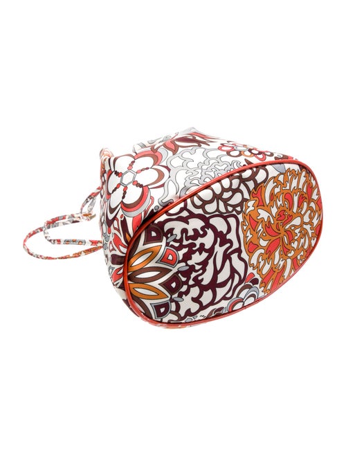 Emilio Pucci Nylon Top Handle Bag