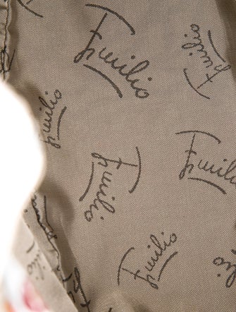 Emilio Pucci Nylon Top Handle Bag