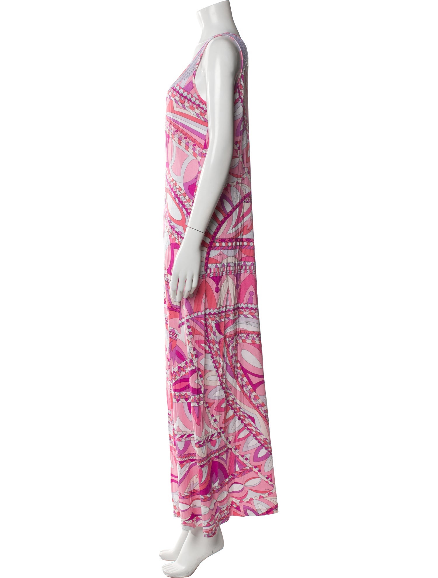 Emilio Pucci Printed Long Dress