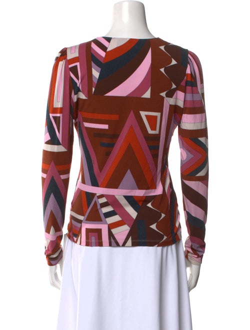 Emilio Pucci Silk Printed Blouse