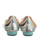 Emilio Pucci Satin Printed Ballet Flats