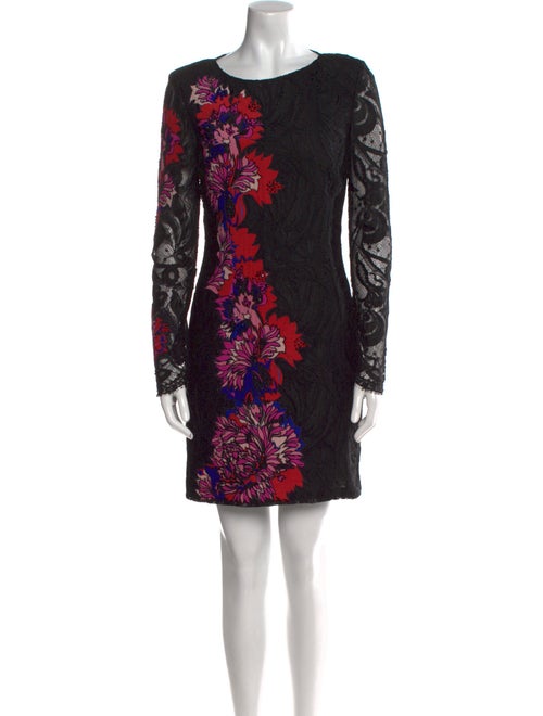 Emilio Pucci Floral Print Mini Dress
