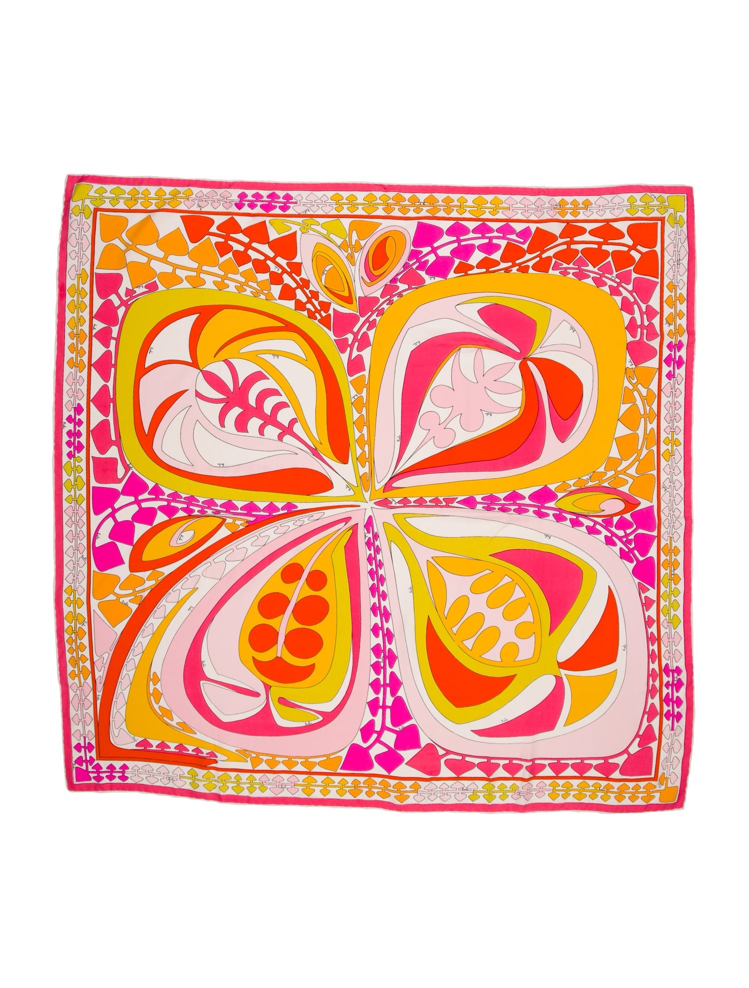 Emilio Pucci Silk Printed Scarf