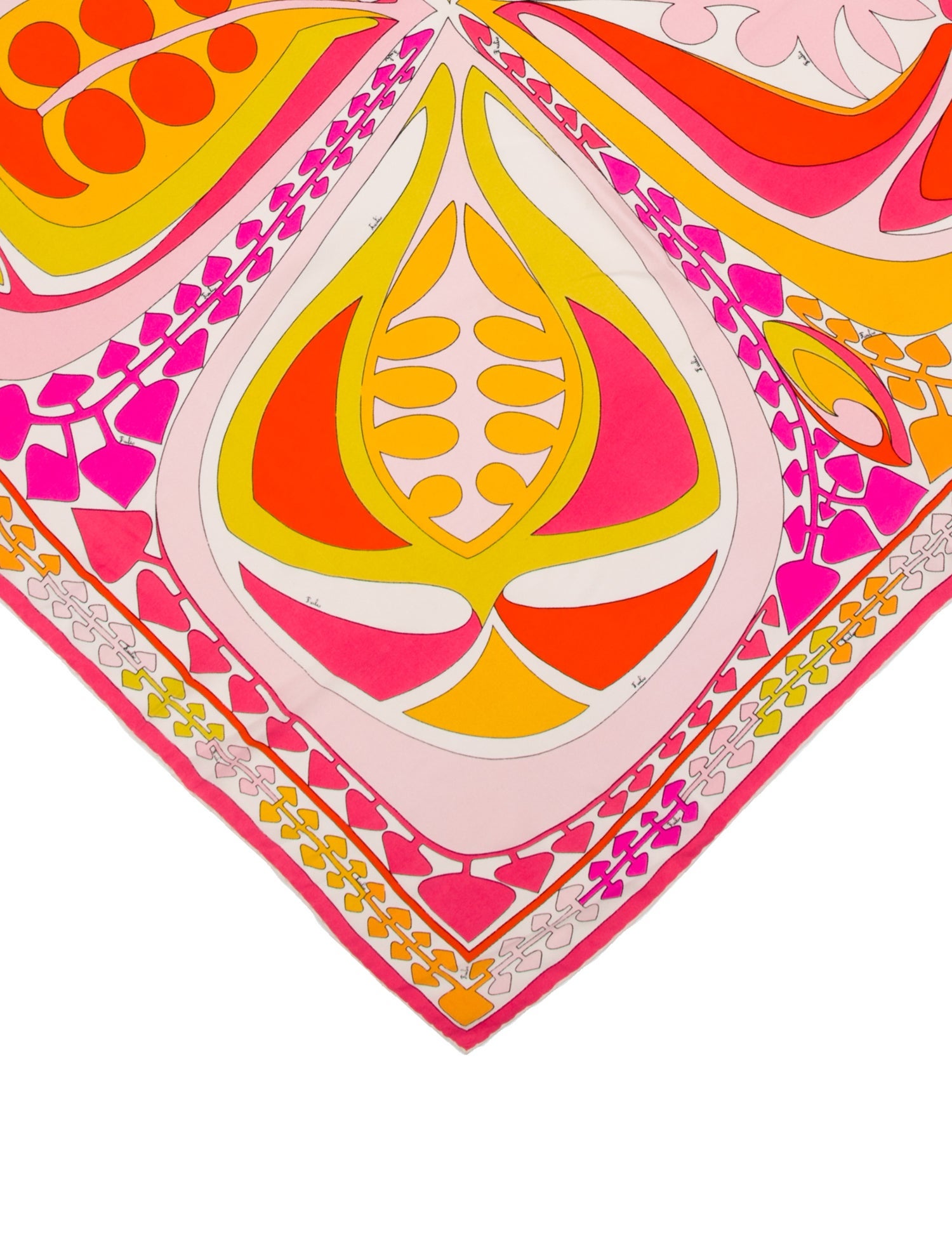 Emilio Pucci Silk Printed Scarf