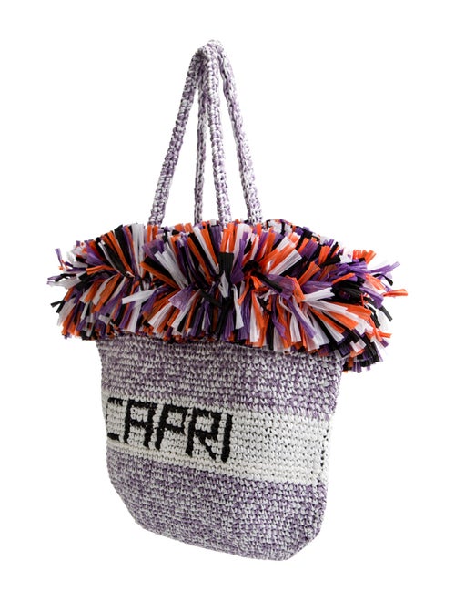 Emilio Pucci Straw Bucket Bag