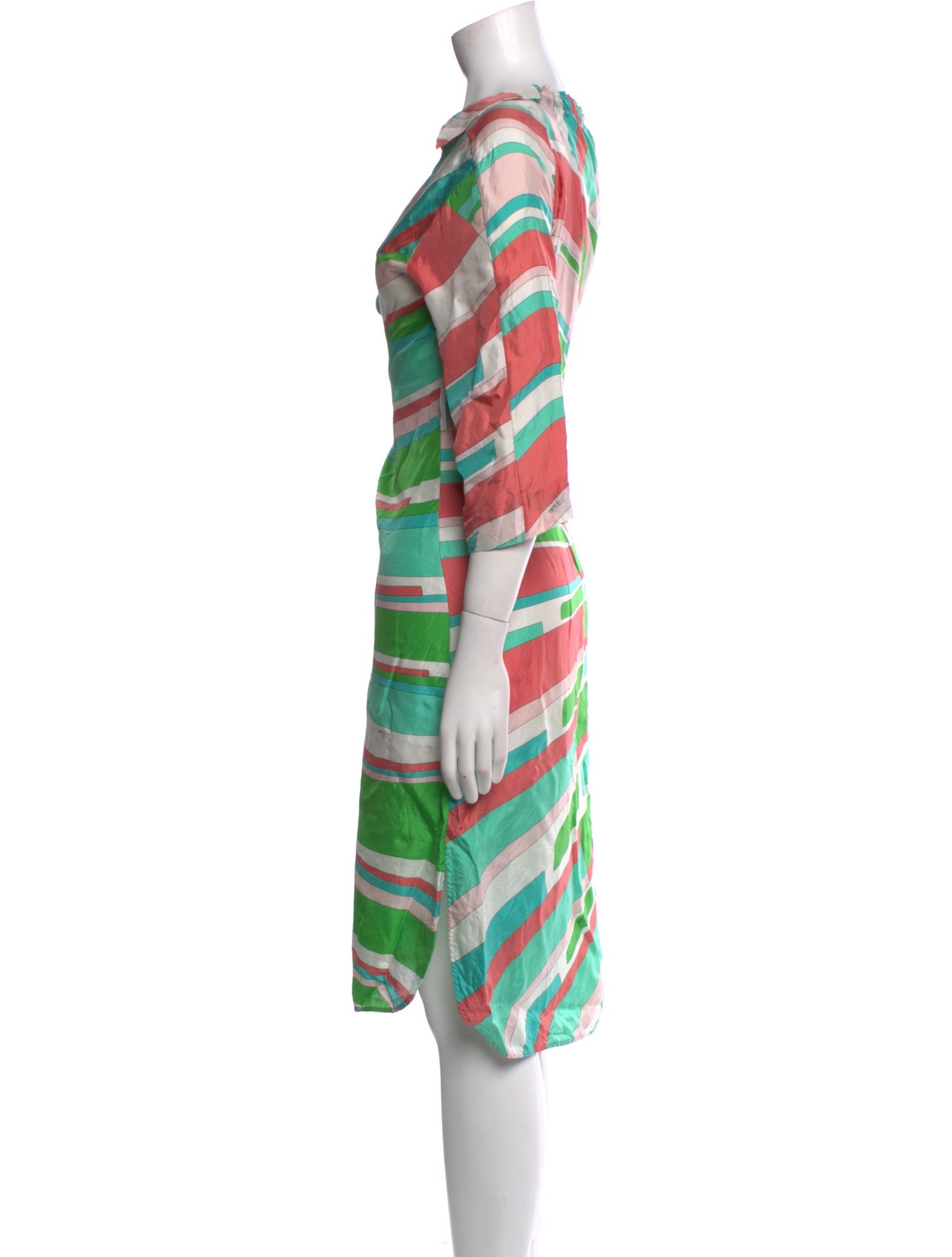 Emilio Pucci Printed Knee-Length Dress