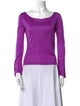 Emilio Pucci Silk Scoop Neck Top