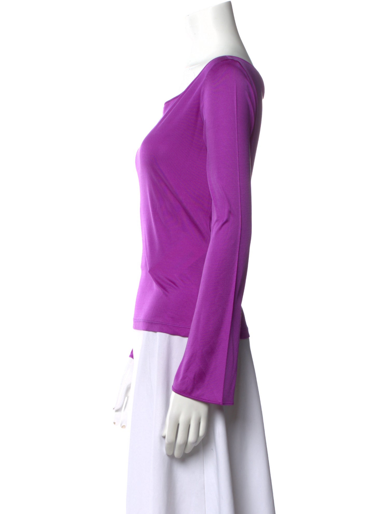 Emilio Pucci Silk Scoop Neck Top