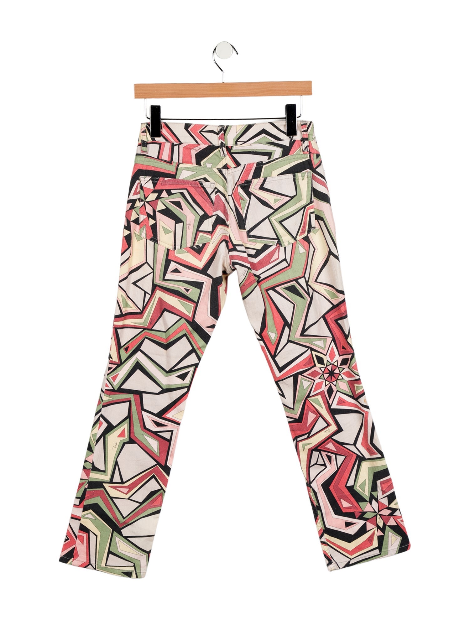 Emilio Pucci Vintage Wide Leg Jeans
