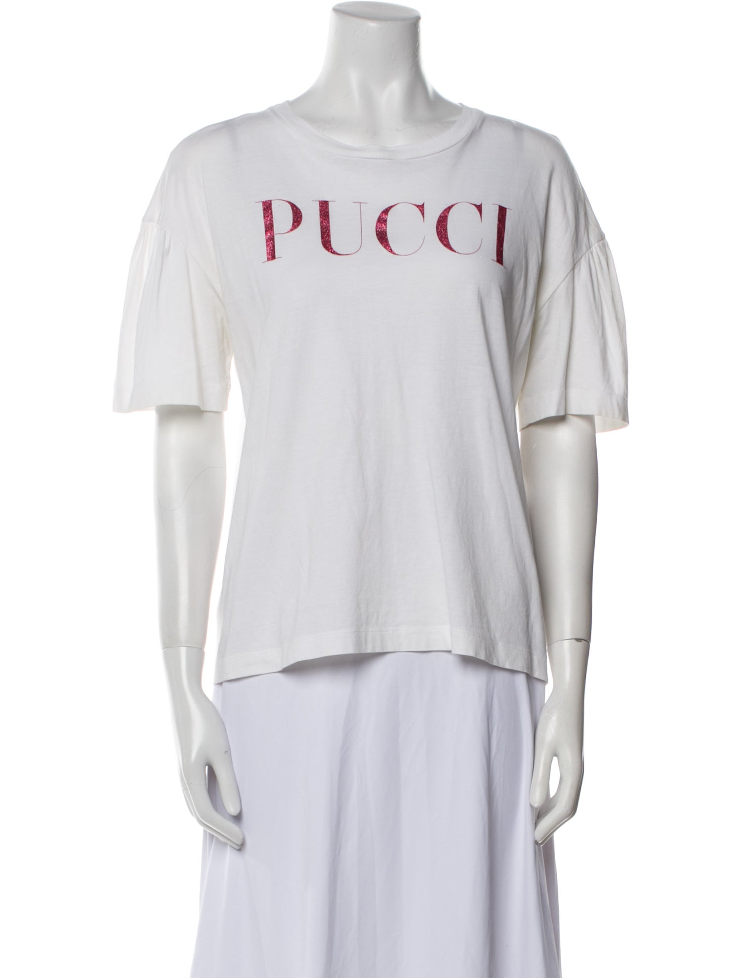 Emilio Pucci Graphic Print Crew Neck T-Shirt