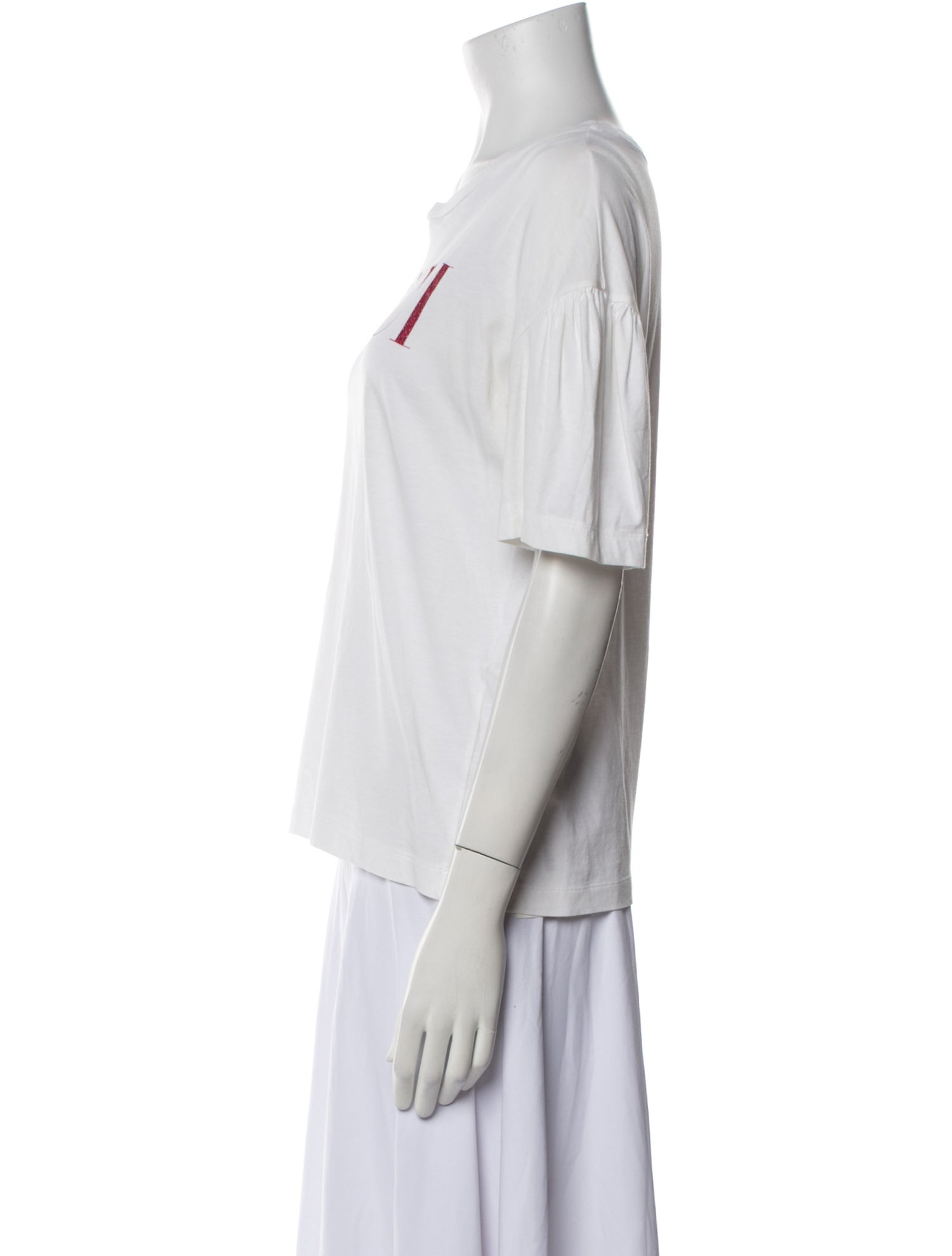 Emilio Pucci Graphic Print Crew Neck T-Shirt