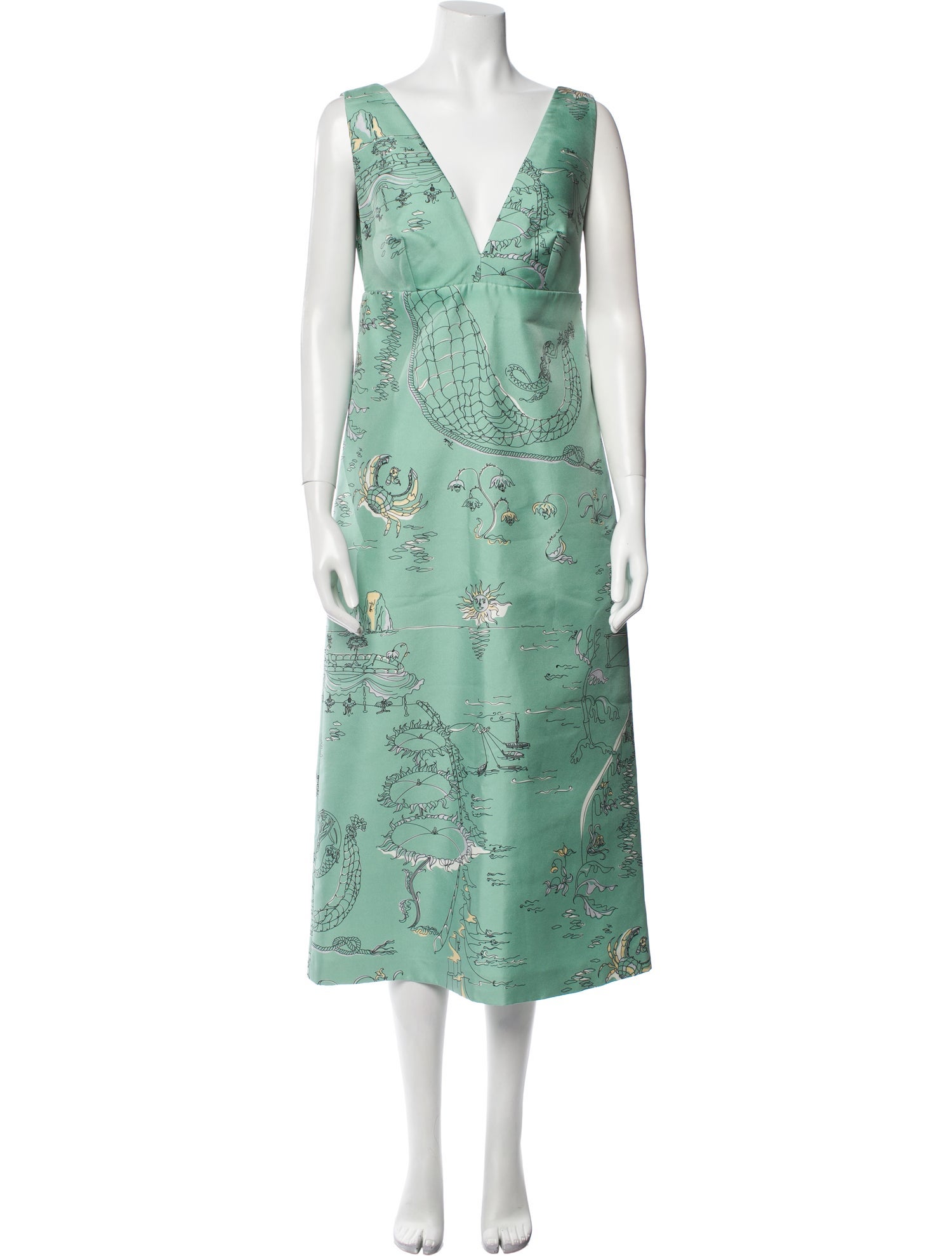 Emilio Pucci Silk Long Dress