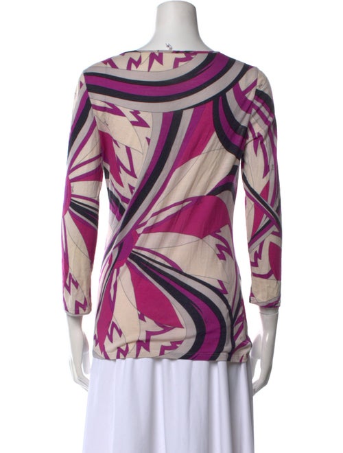 Emilio Pucci Wool Printed Blouse