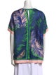 Emilio Pucci Silk Printed T-Shirt