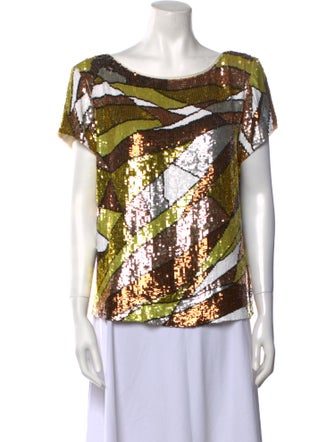 Emilio Pucci Silk Printed Blouse