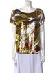 Emilio Pucci Silk Printed Blouse