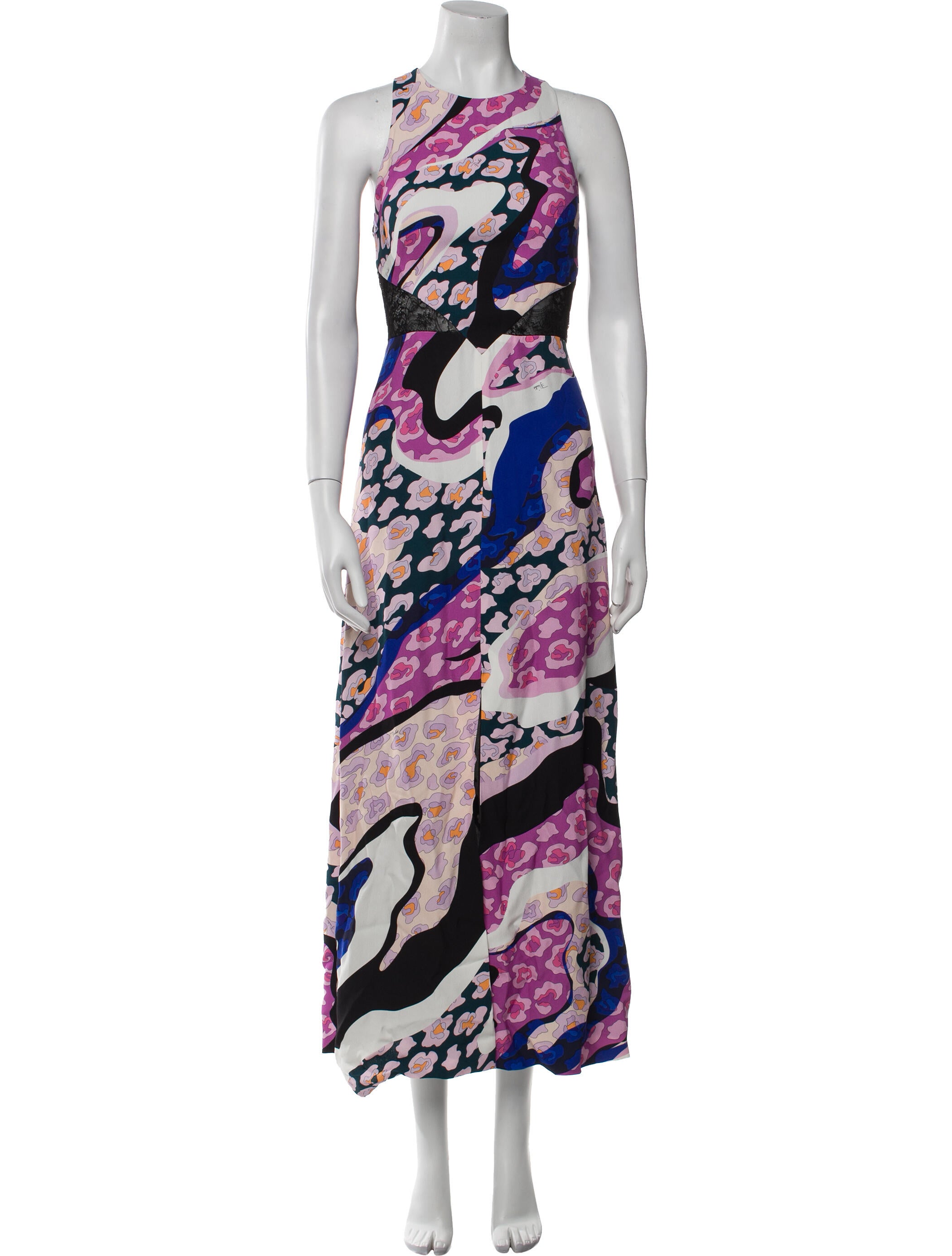 Emilio Pucci Printed Long Dress