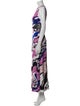 Emilio Pucci Printed Long Dress