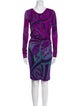 Emilio Pucci Printed Knee-Length Dress