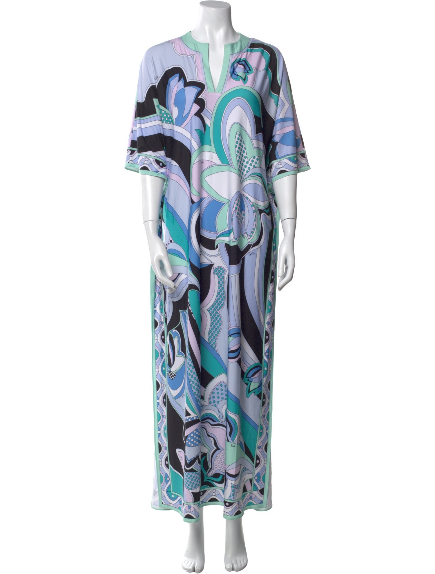 Emilio Pucci Printed Long Dress