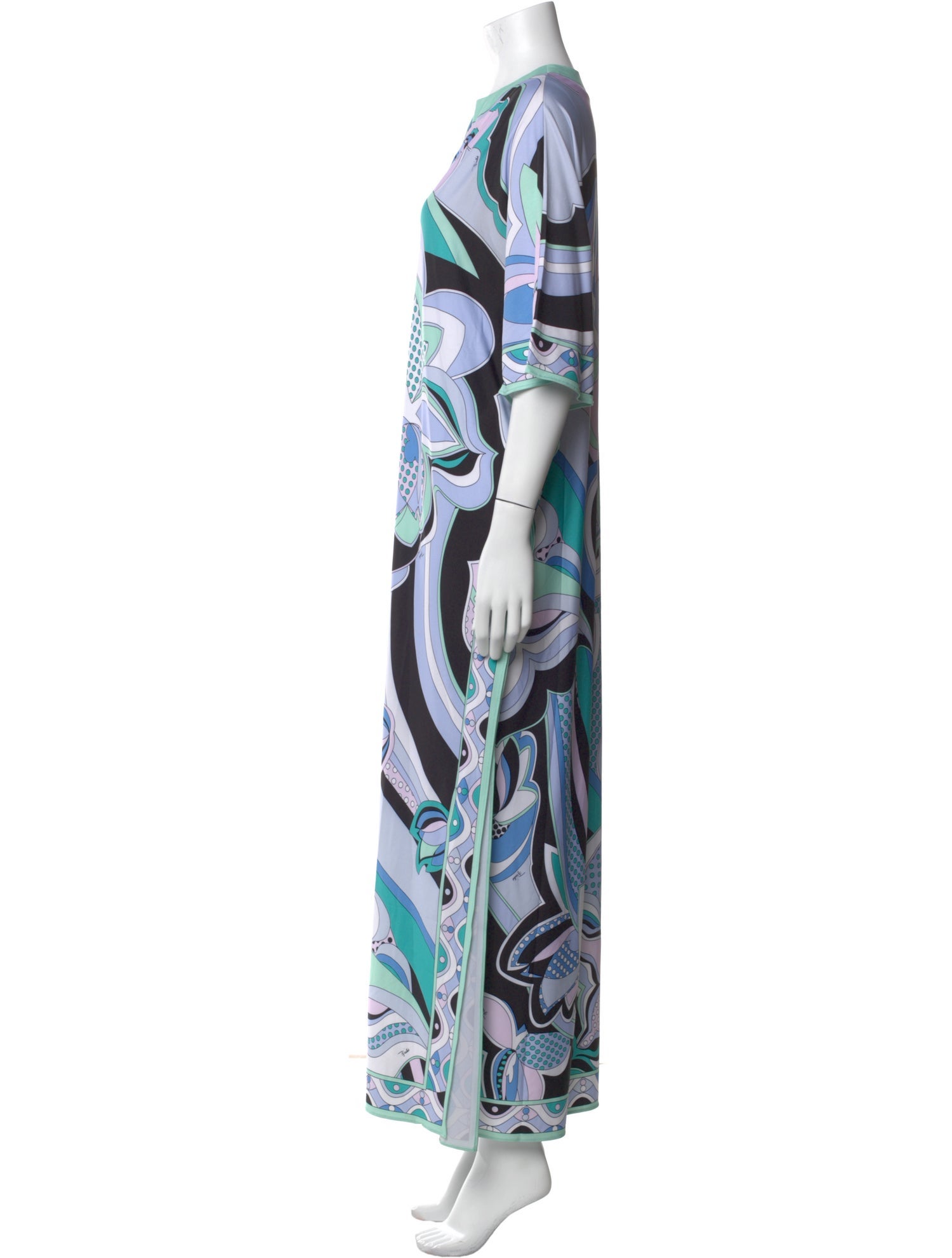 Emilio Pucci Printed Long Dress