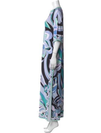 Emilio Pucci Printed Long Dress