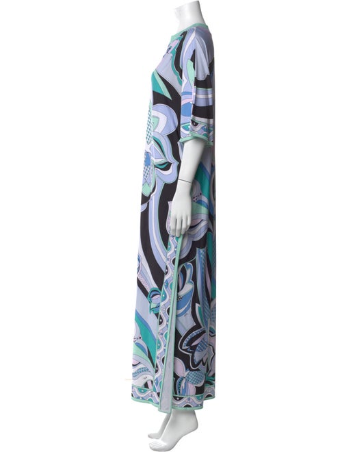 Emilio Pucci Printed Long Dress