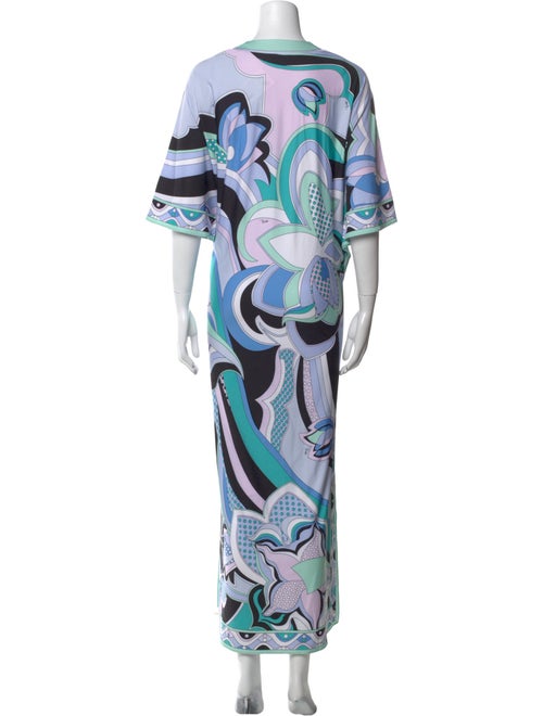 Emilio Pucci Printed Long Dress