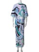 Emilio Pucci Printed Long Dress