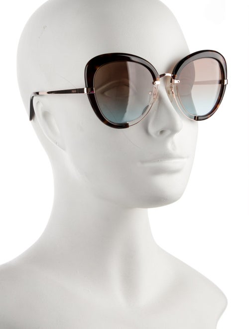 Emilio Pucci Cat-Eye Gradient Sunglasses